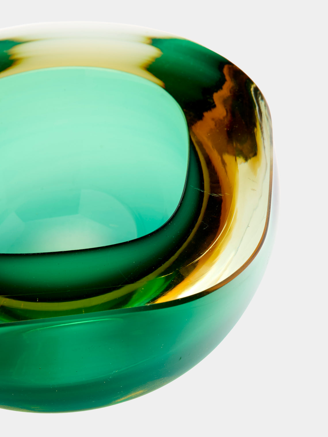 Antique and Vintage - Mid-Century Flavio Poli Murano Glass Ashtray -  - ABASK