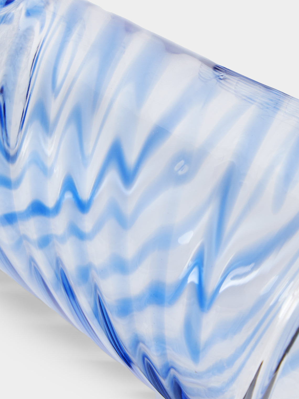 Anut - Swirl Hand-Blown Glass Tumblers (Set of 6) -  - ABASK