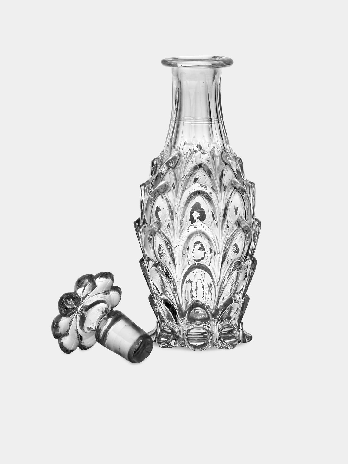 Antique and Vintage - 19th-Century Baccarat Crystal Carafes (Set of 3) - Clear - ABASK