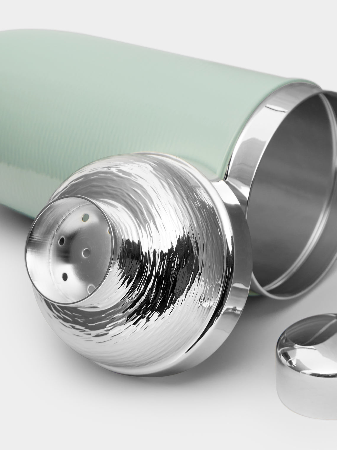 Zanetto - Enamelled Silver-Plated Cocktail Shaker -  - ABASK