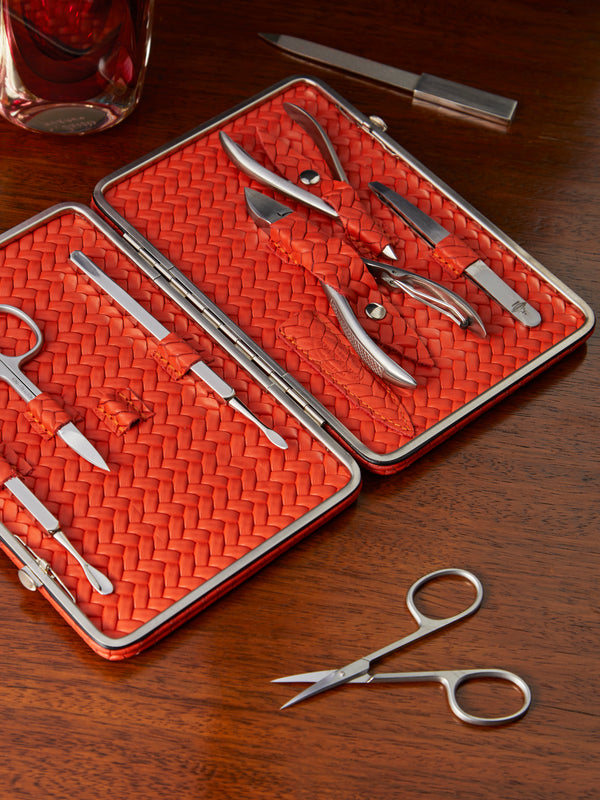 F. Hammann - Leather Large Manicure Set -  - ABASK