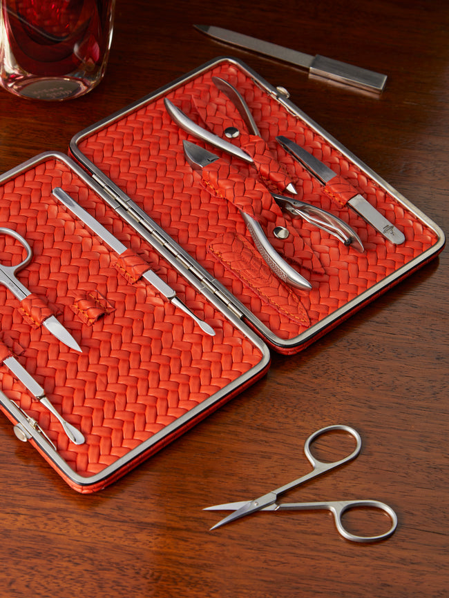 F. Hammann - Leather Large Manicure Set -  - ABASK