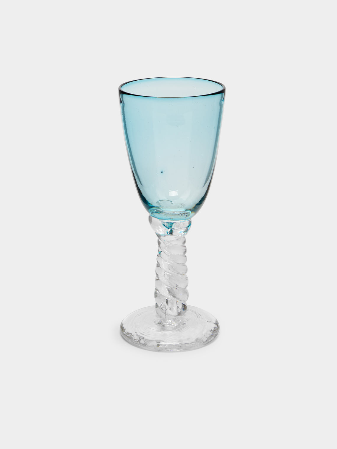 Antique and Vintage - 20th-Century Anthony Stern Hand-Blown Wine Glasses (Set of 10) -  - ABASK