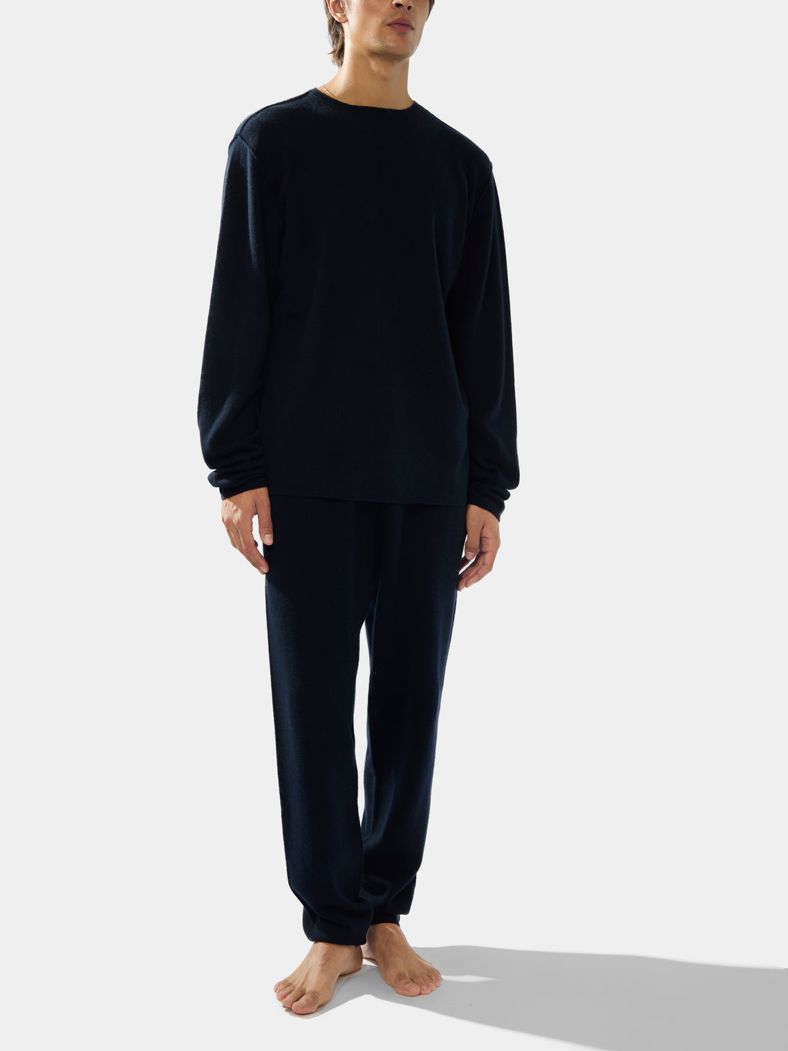 Men's Cashmere Crew-Neck Sweater | Size: M
