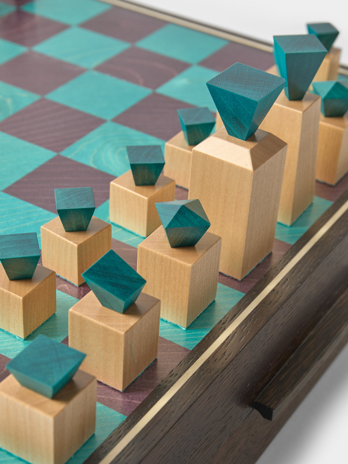 Kevin Stamper - Marquetry Wood Chess and Backgammon Compendium - Multiple - ABASK