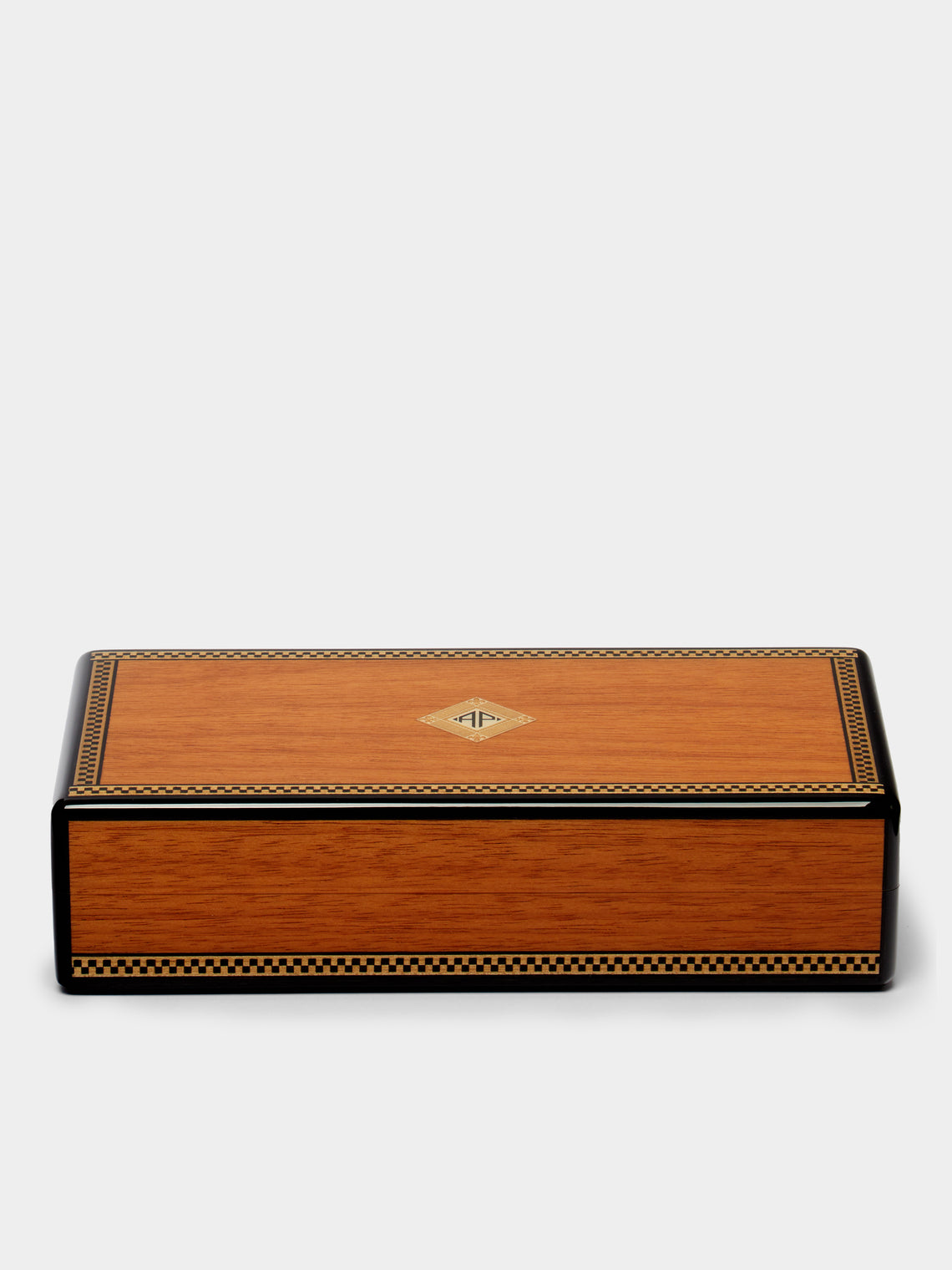 Elie Bleu - Classic Marquetry Mahogany Jewellery Box -  - ABASK - 