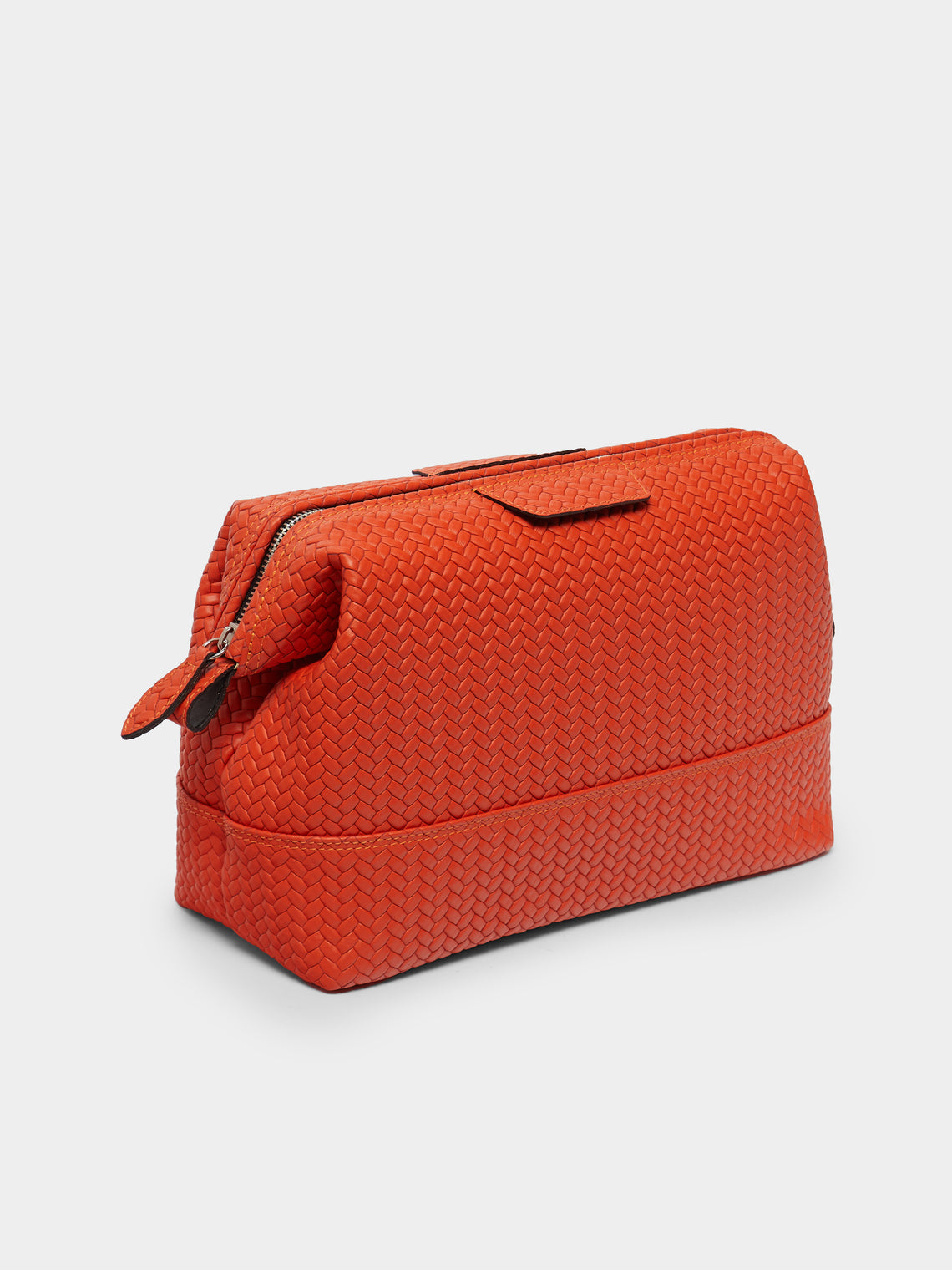 F. Hammann - Leather Large Wash Bag -  - ABASK