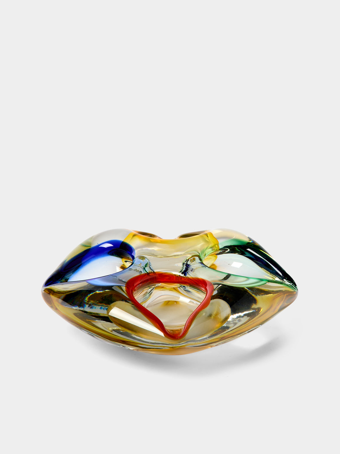 Antique and Vintage - Mid-Century Crystal Ashtrays (Set of 2) - Multiple - ABASK