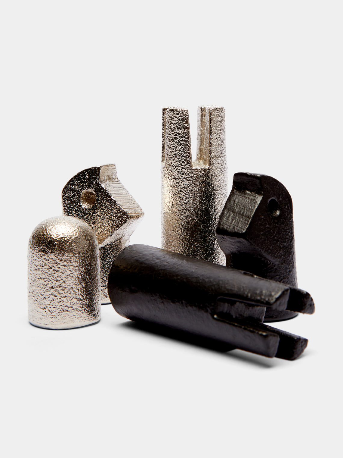 Carl Auböck - Leather and Nickel Chess Set -  - ABASK
