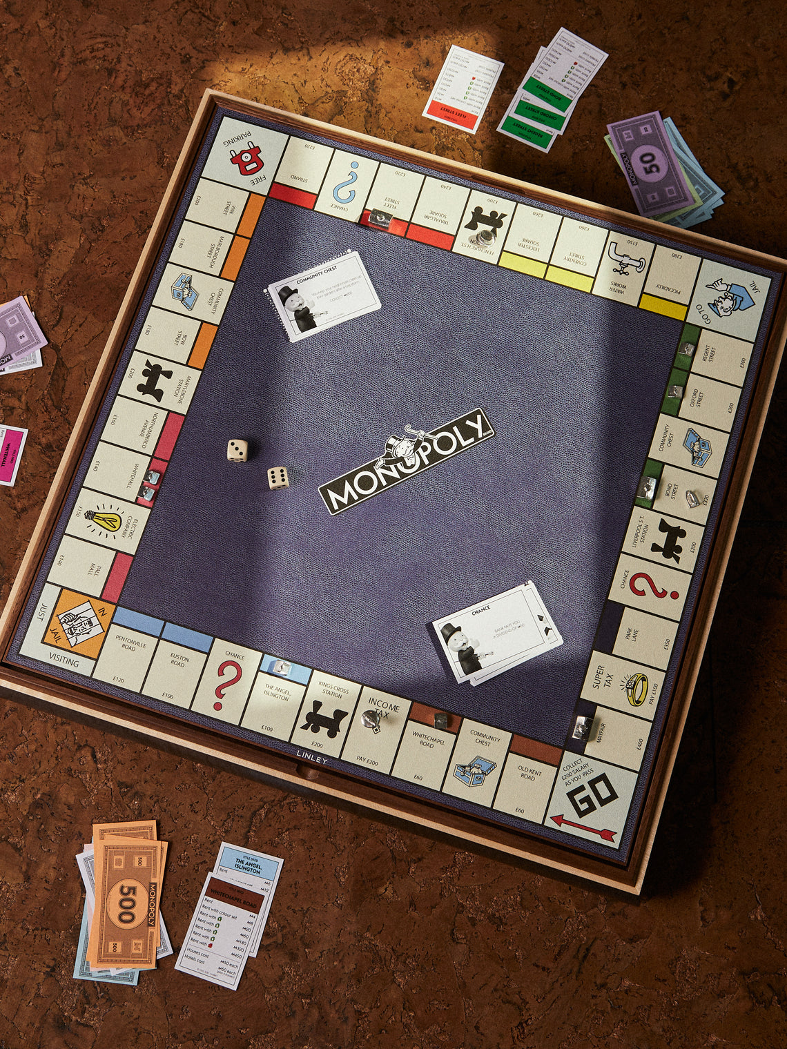 Linley - Leather Monopoly and Cluedo Games Compendium -  - ABASK