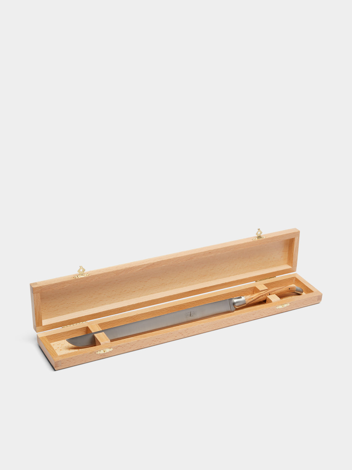 Forge de Laguiole - Olive Wood Ham Carving Knife -  - ABASK