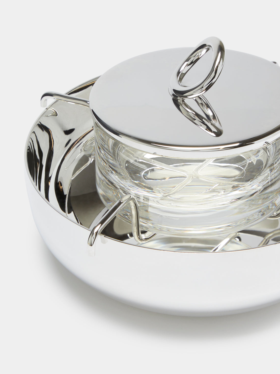 Christofle - Vertigo Silver-Plated Large Caviar Set -  - ABASK