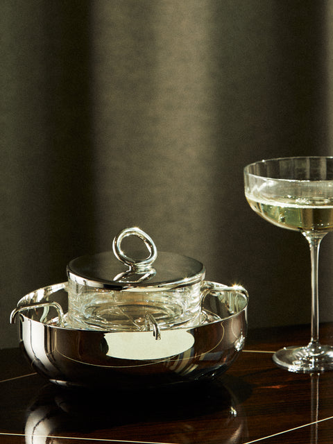 Christofle - Vertigo Silver-Plated Large Caviar Set -  - ABASK