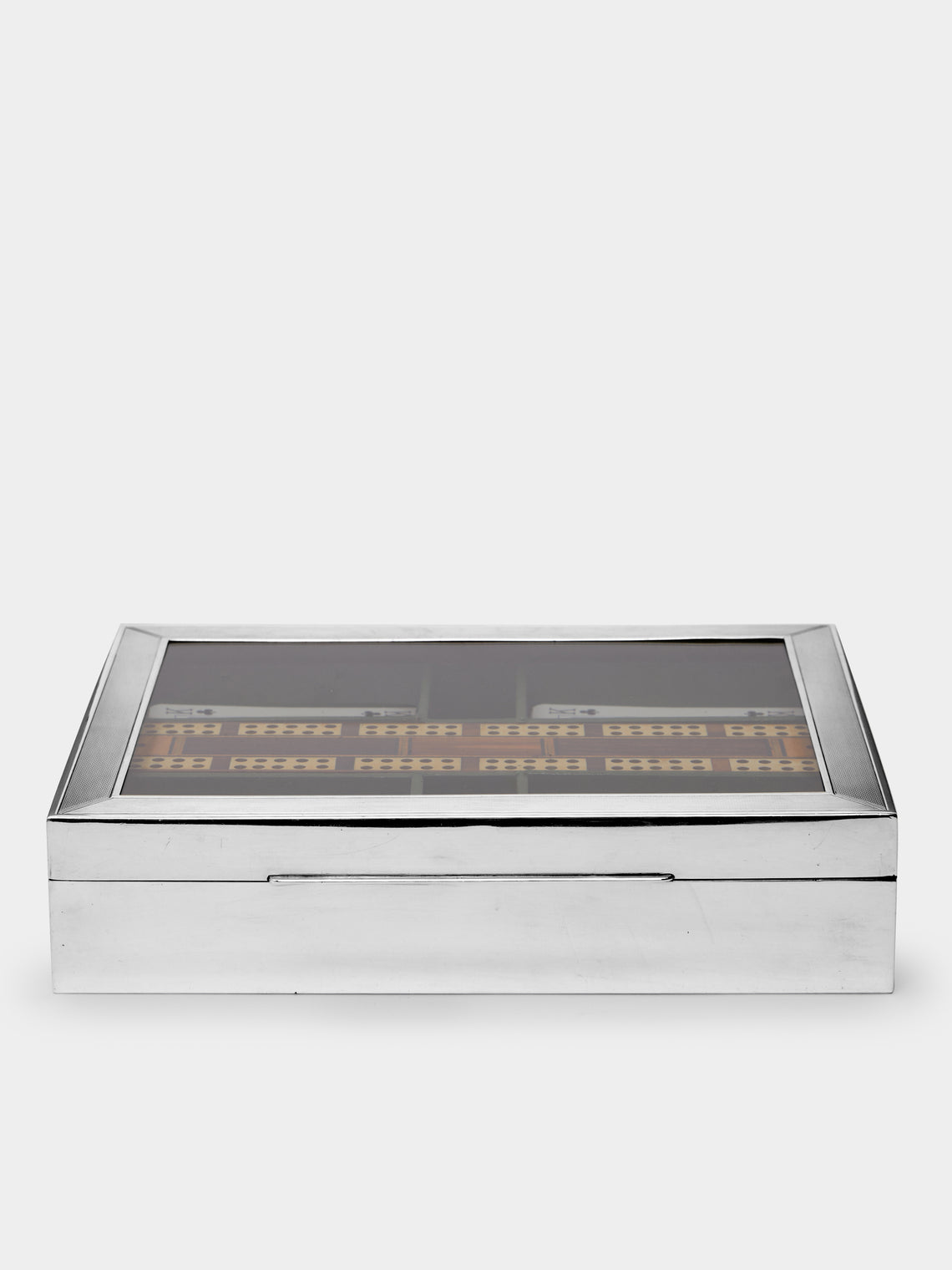 1950s Silver Cards and Cribbage Set
