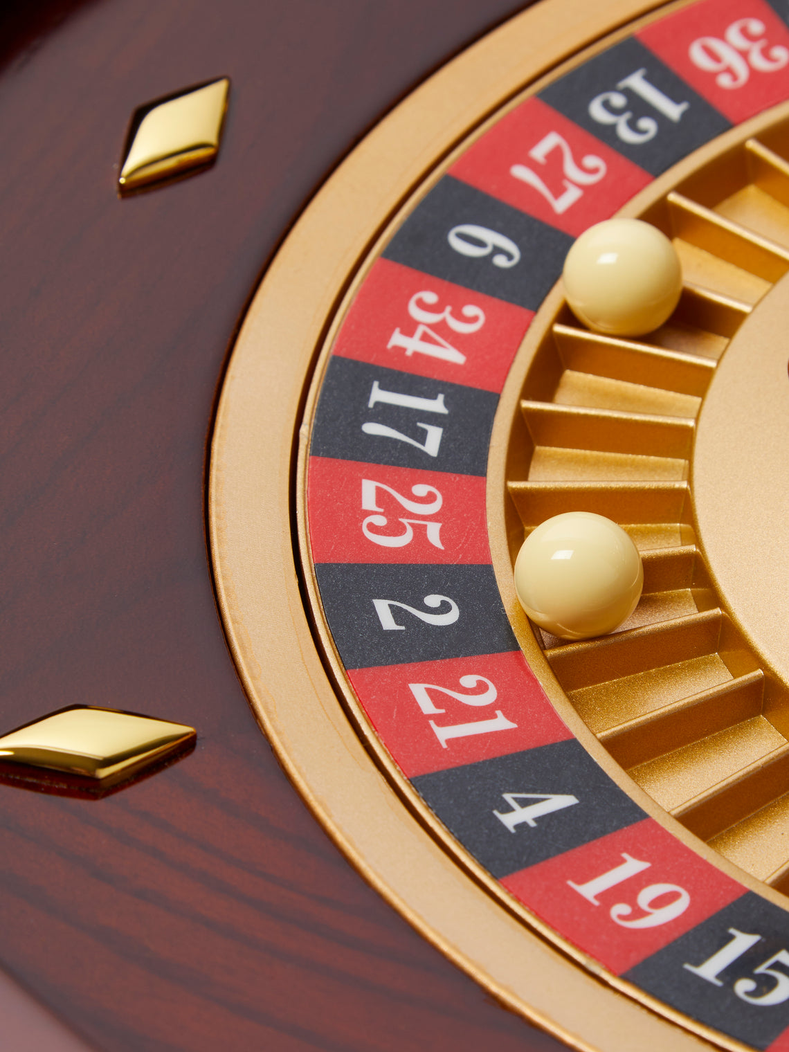 Geoffrey Parker - Mahogany Roulette Wheel -  - ABASK
