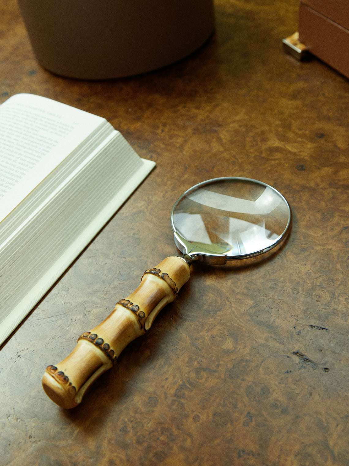 Lorenzi Milano - Bamboo Magnifying Glass -  - ABASK