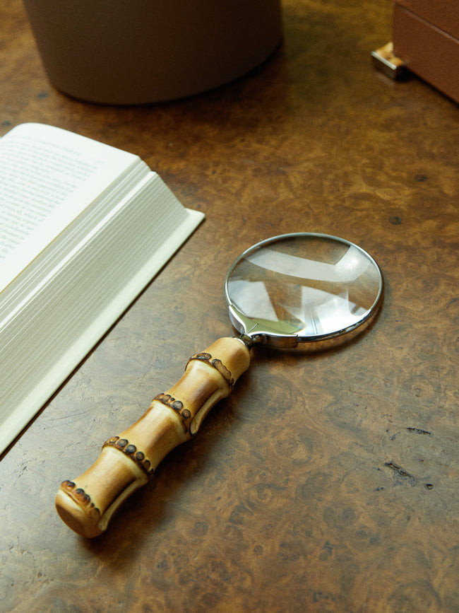 Lorenzi Milano - Bamboo Magnifying Glass -  - ABASK