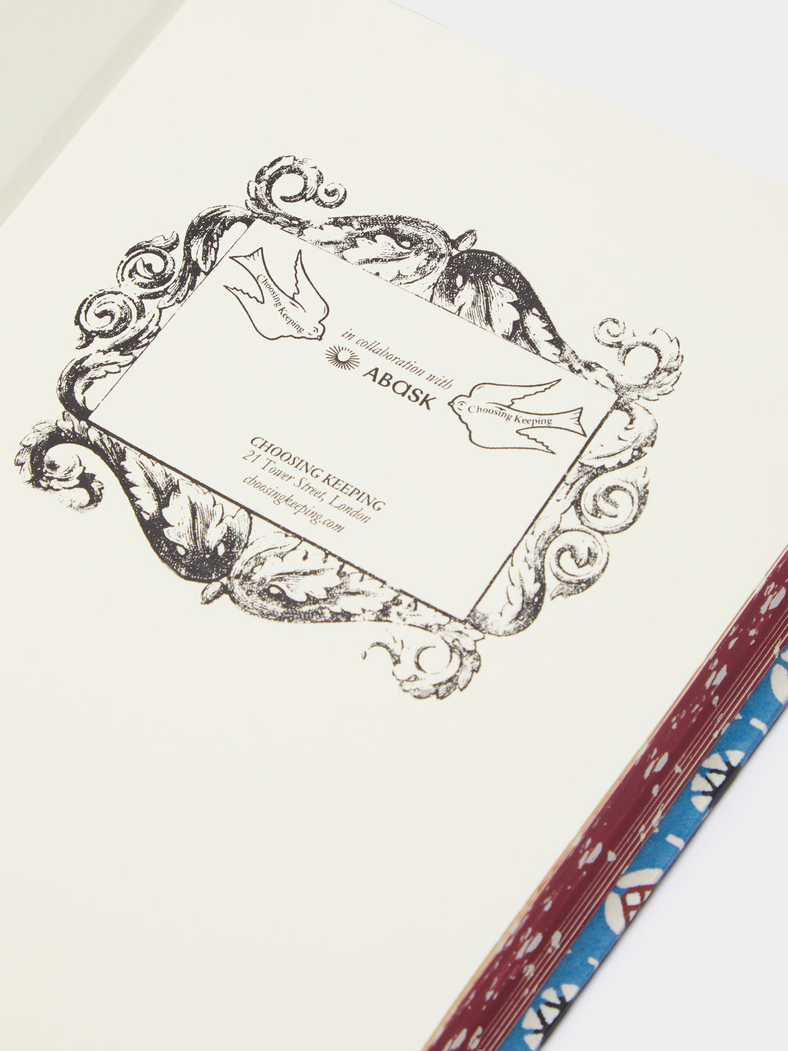 Choosing Keeping - Composition Ledger Extra Thick Notebook -  - ABASK