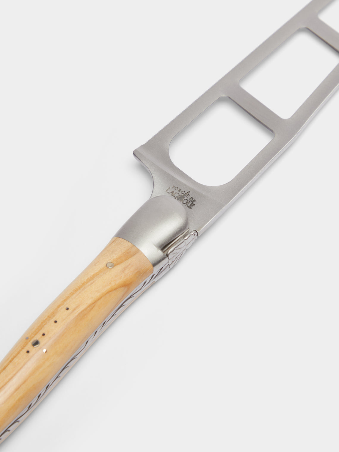 Forge de Laguiole - Barthélemy Olive Wood Cheese Set -  - ABASK