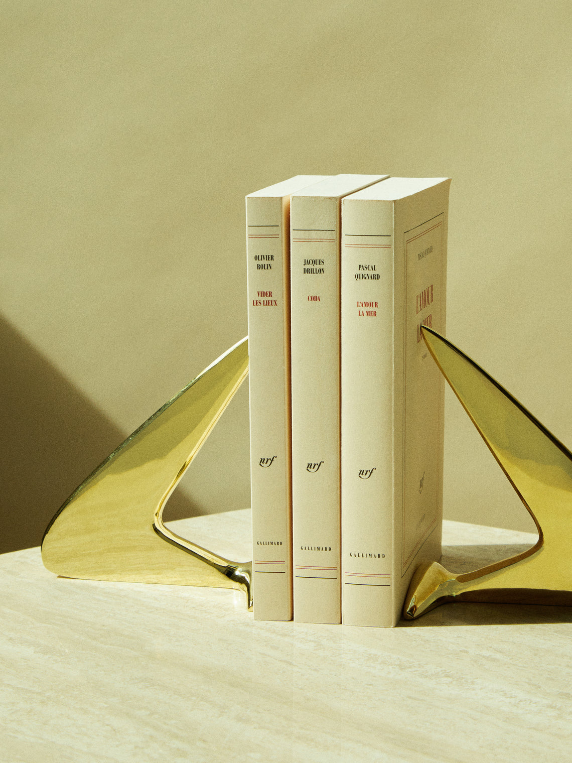 Carl Auböck - Brass Bookends -  - ABASK