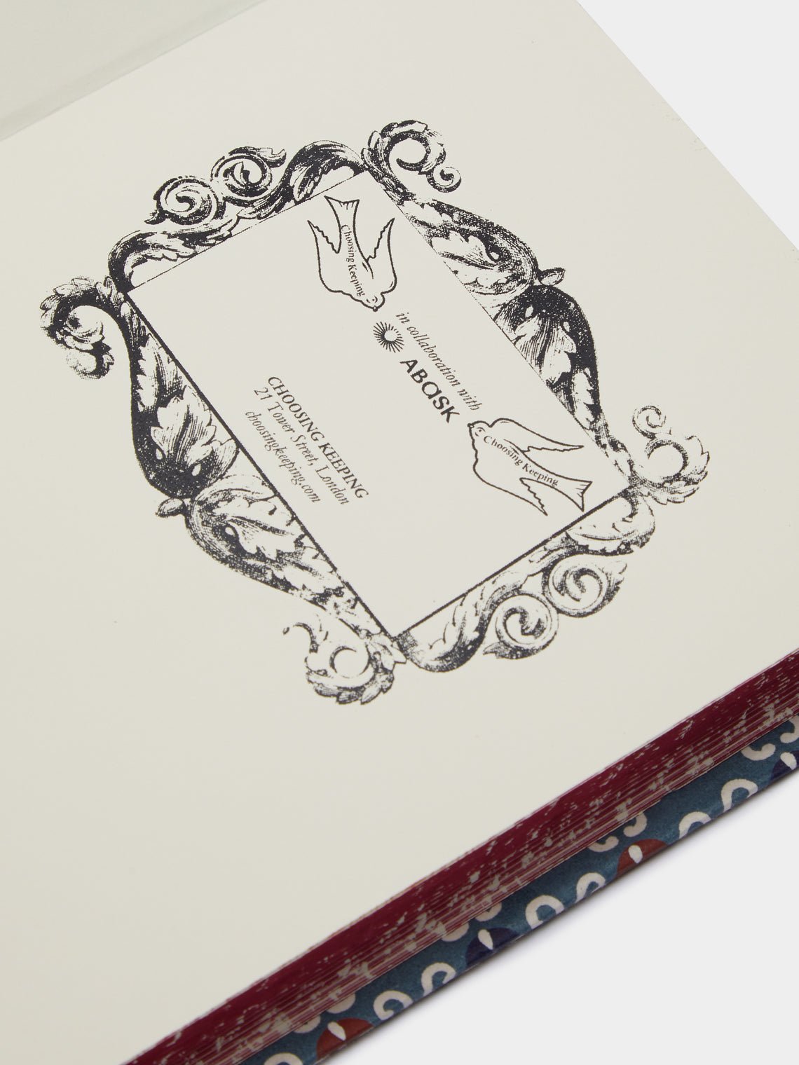 Choosing Keeping - Composition Ledger Extra Thick Notebook -  - ABASK