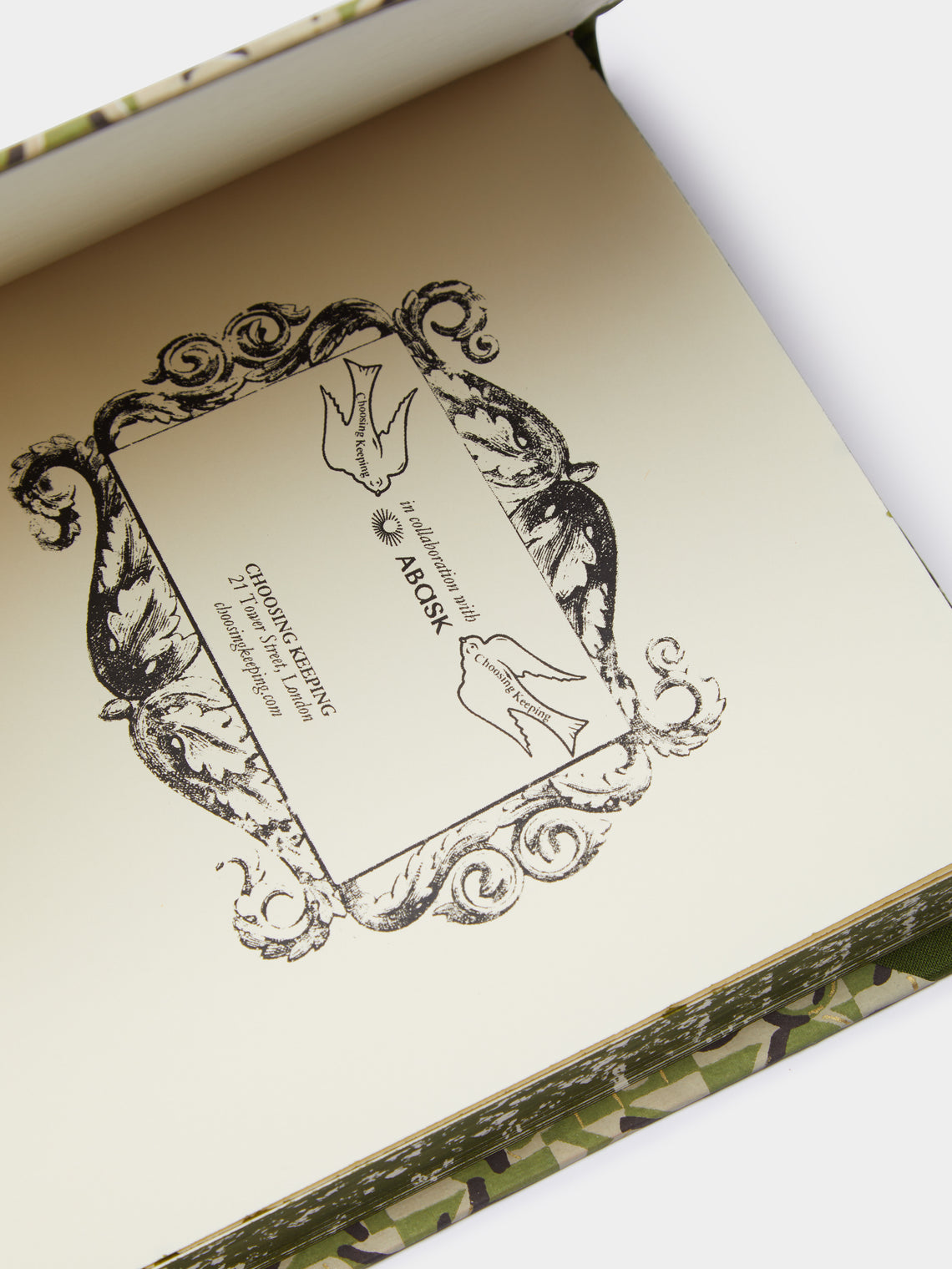 Choosing Keeping - Composition Ledger Extra Thick Notebook -  - ABASK