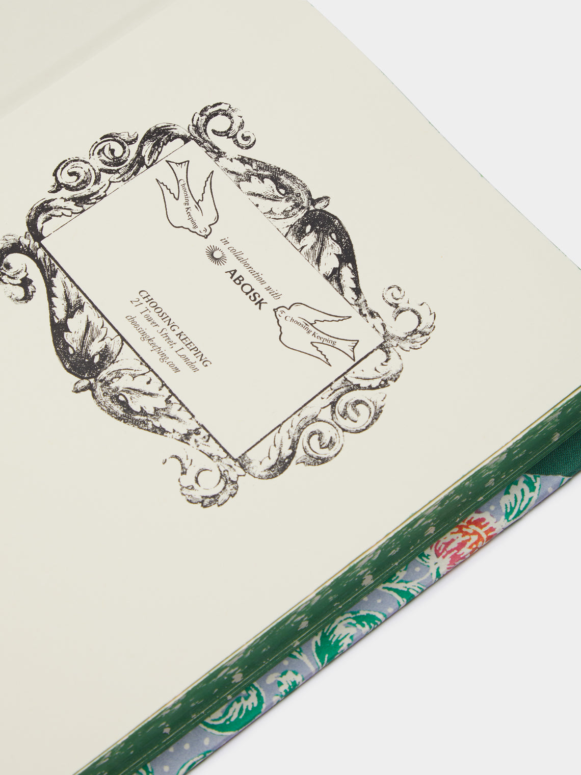 Choosing Keeping - Composition Ledger Extra Thick Notebook -  - ABASK