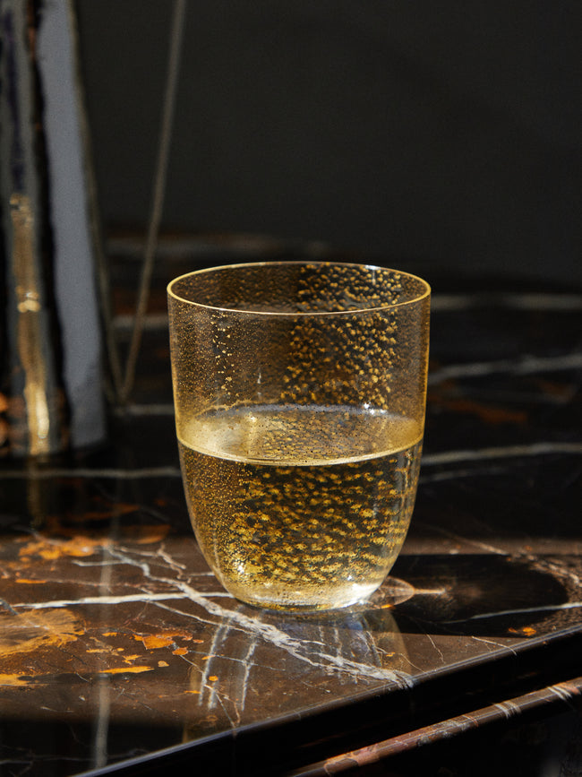 NasonMoretti - Aliseo Hand-Blown Murano Glass Water Tumbler -  - ABASK