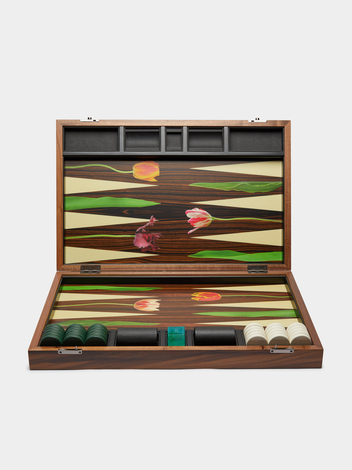 Alexandra Llewellyn - Tulip Photographic Tournament Backgammon Set -  - ABASK - 