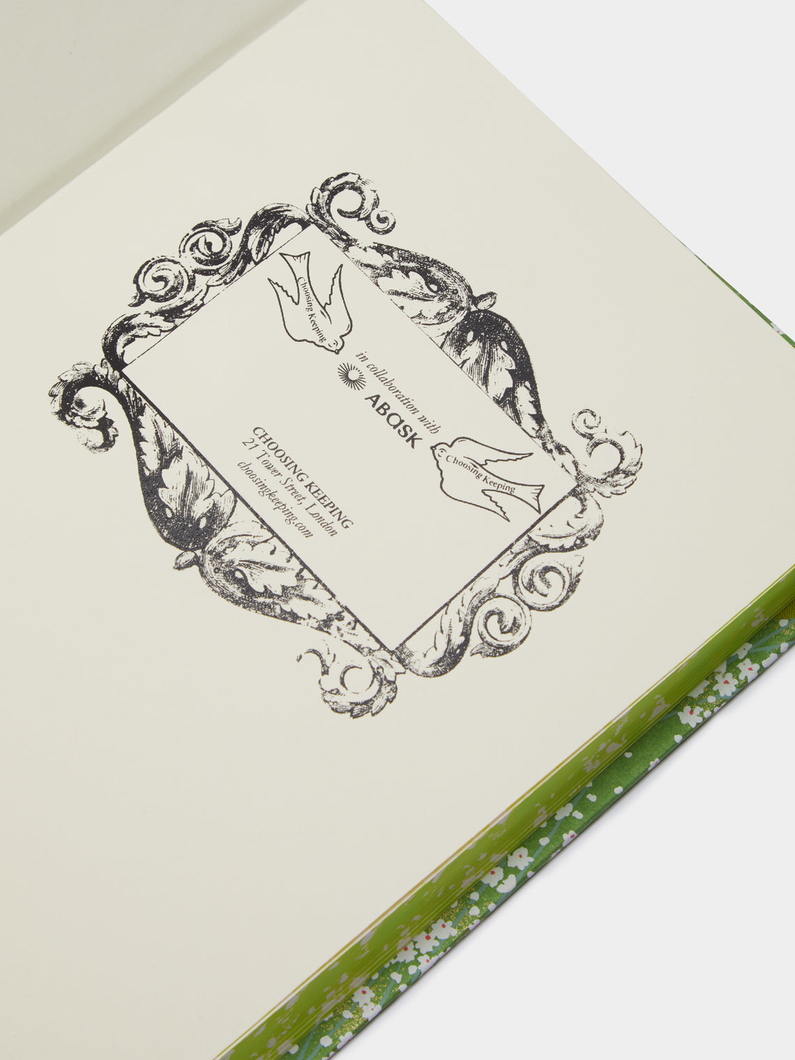 Choosing Keeping - Composition Ledger Extra Thick Notebook -  - ABASK