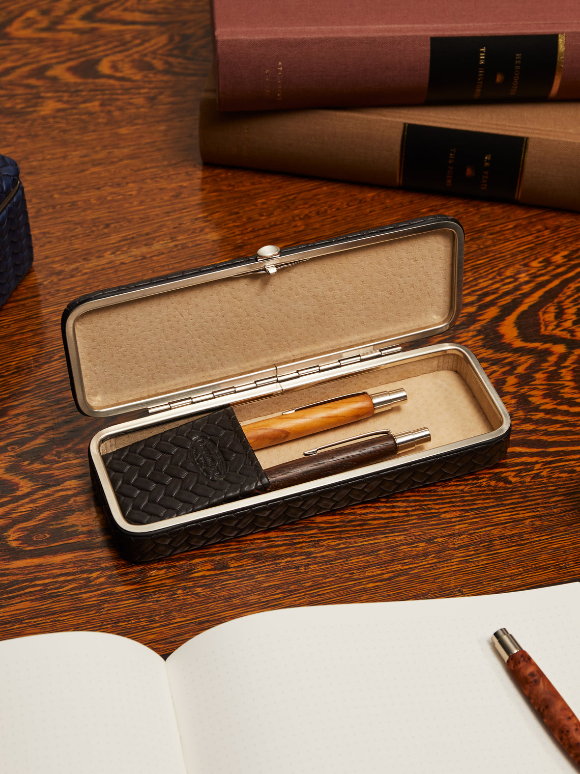 F. Hammann - Leather Pencil Case -  - ABASK