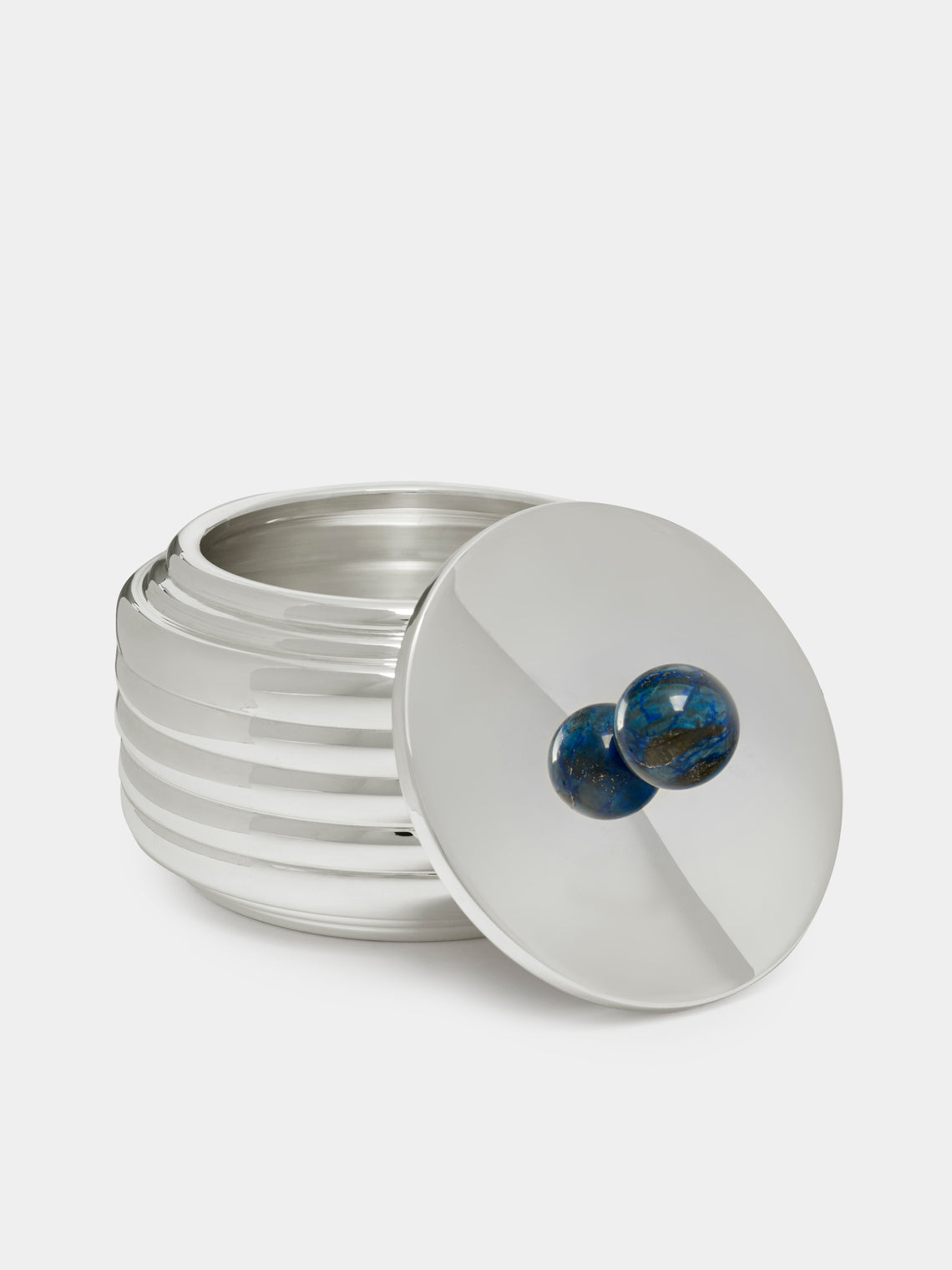 Jarosinski & Vaugoin - Sterling Silver and Lapis Box -  - ABASK