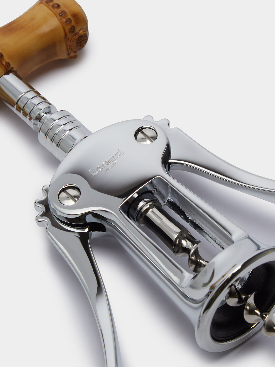 Lorenzi Milano - Bamboo Double-Layer Corkscrew -  - ABASK