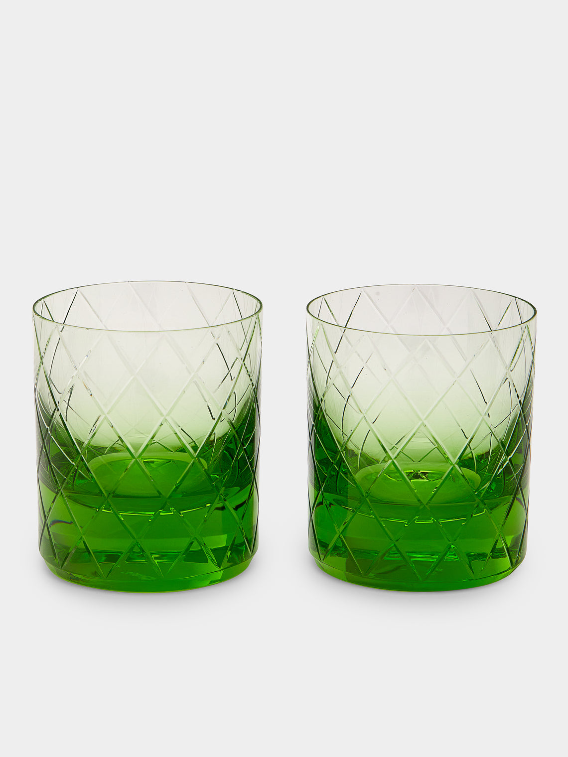 Moser - Bon Bon Hand-Blown Crystal Whiskey Glasses (Set of 2) -  - ABASK