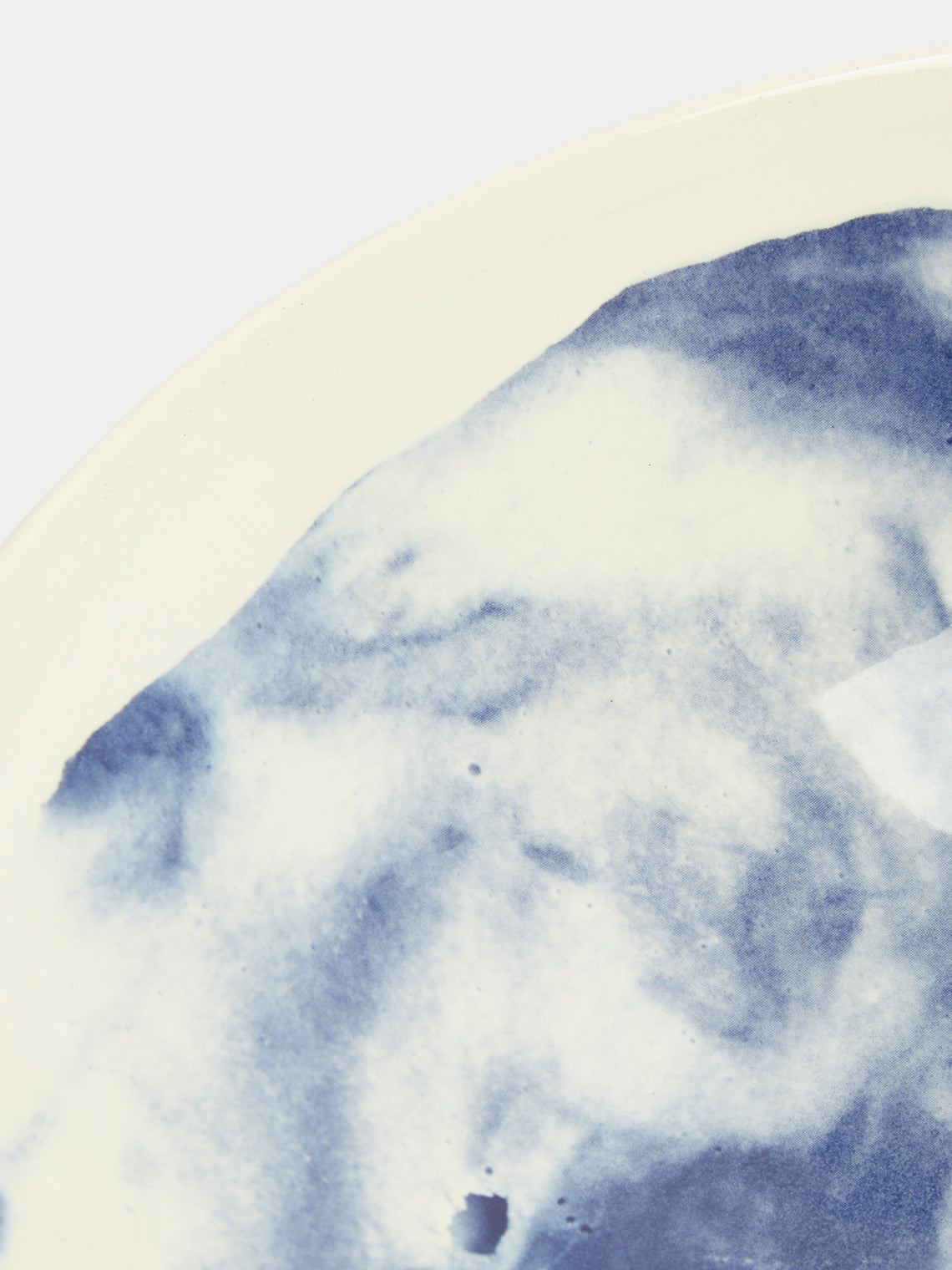 1882 Ltd. - Indigo Storm Ceramic Medium Serving Bowl -  - ABASK