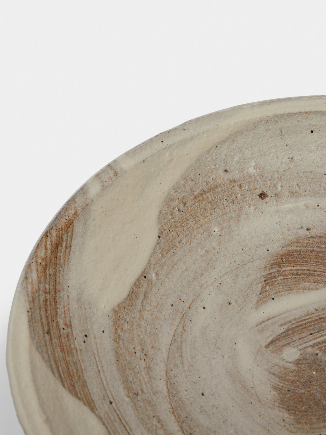 Ingot Objects - Ash-Glazed Ceramic Serving Bowl -  - ABASK