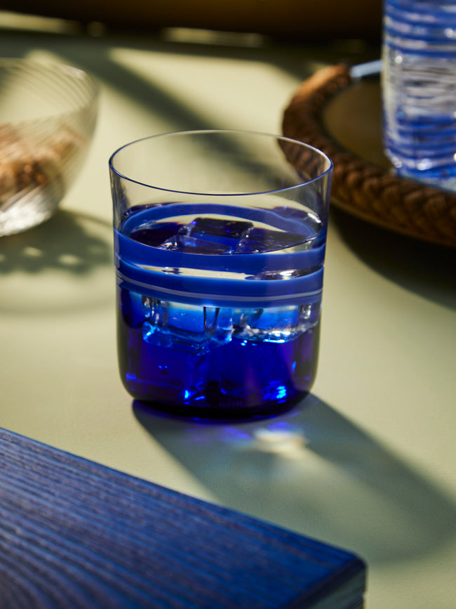 Carlo Moretti - Bora Hand-Blown Murano Glass Tumbler -  - ABASK