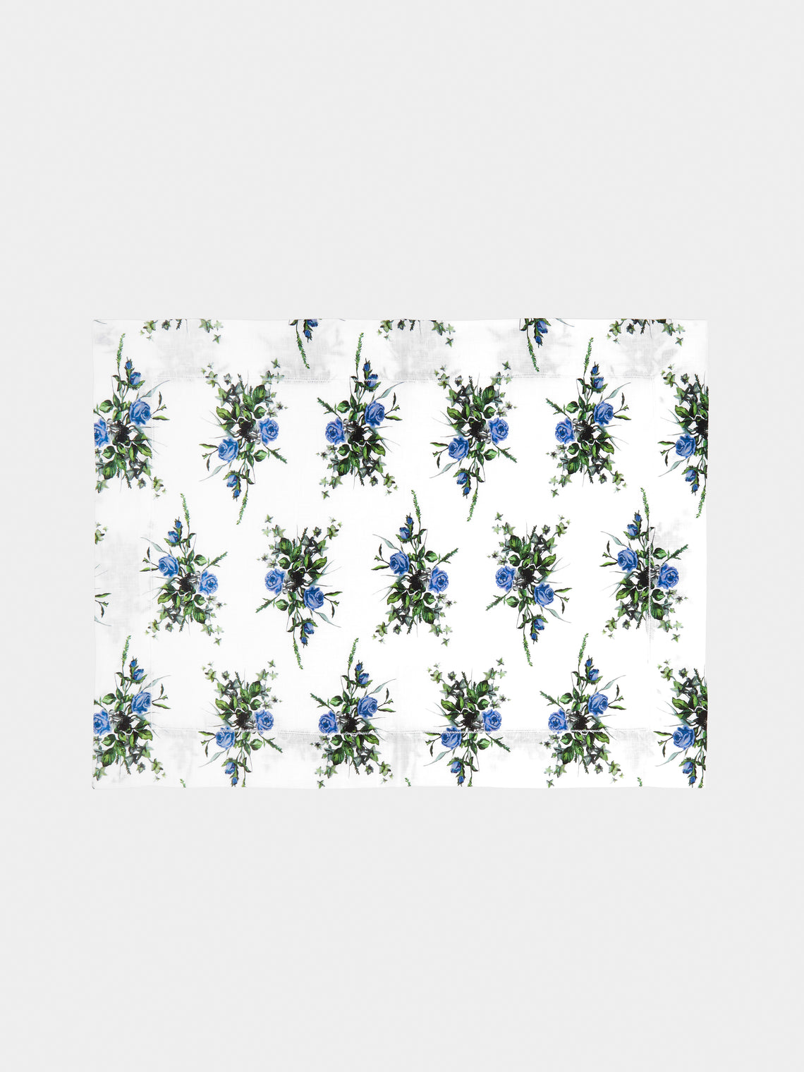 Emilia Wickstead - Linen Floral Placemats (Set of 4) -  - ABASK - 