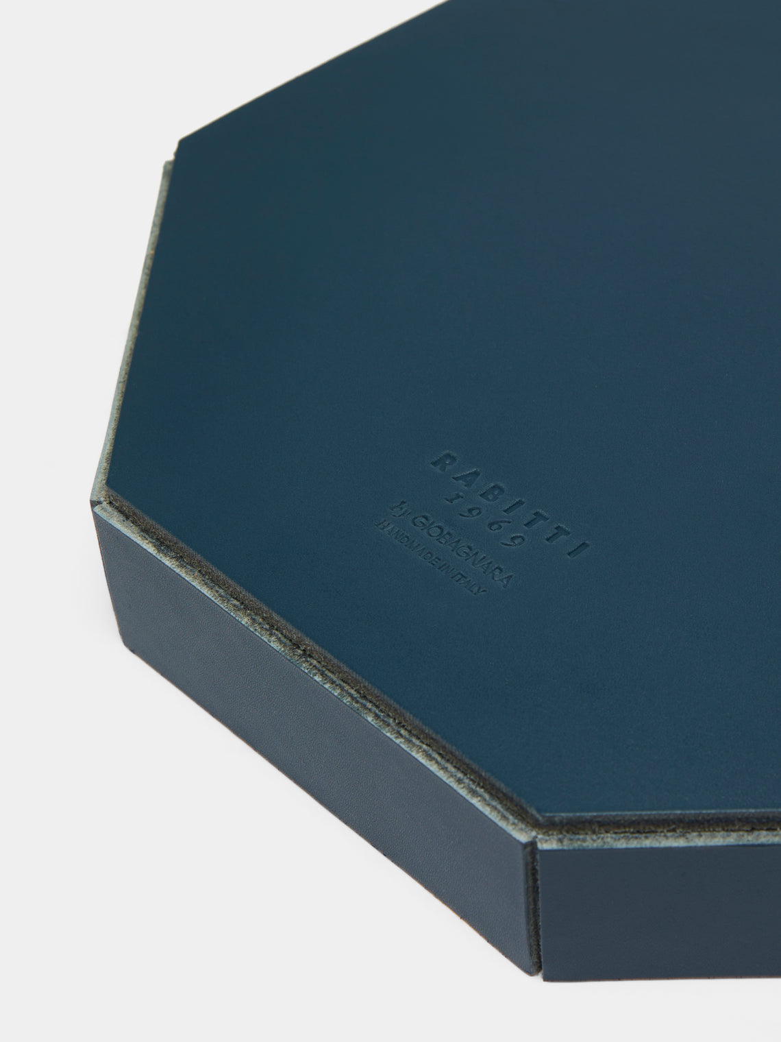 Rabitti 1969 - Coste Leather Large Valet Tray -  - ABASK