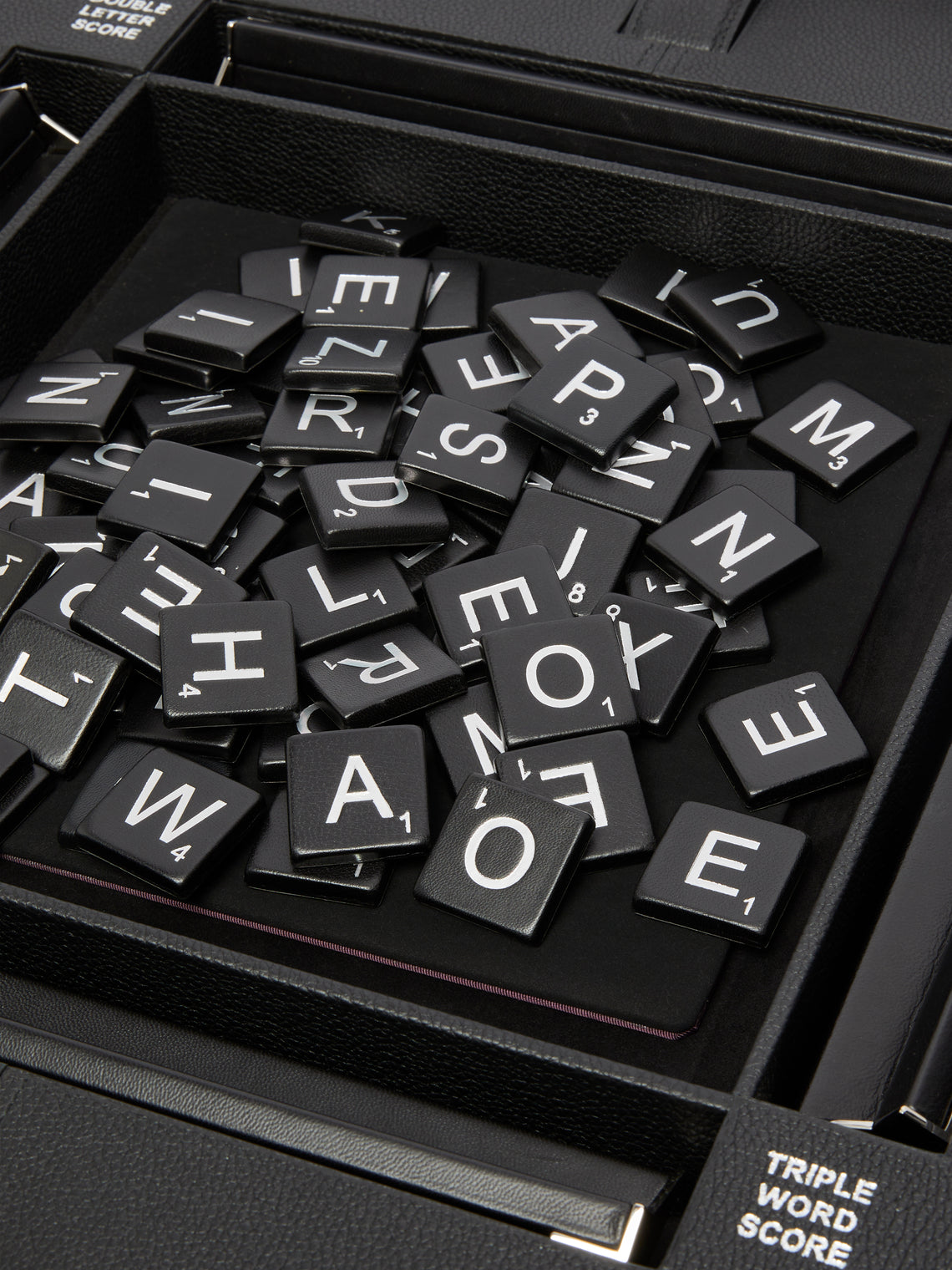 Asprey - Hanover Leather Scrabble Set -  - ABASK