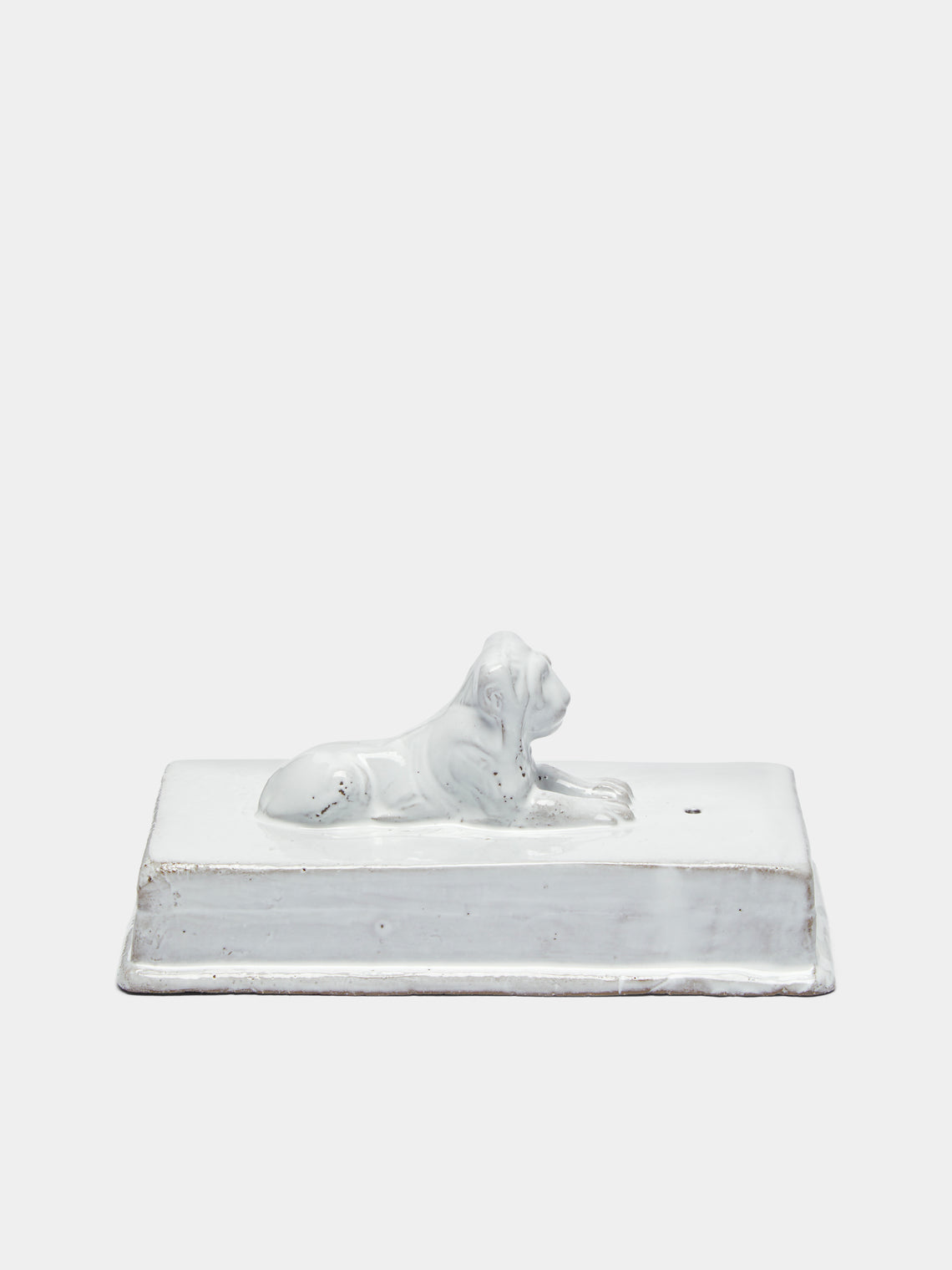 Astier de Villatte - Lion Hand-Glazed Ceramic Incense Holder -  - ABASK - 