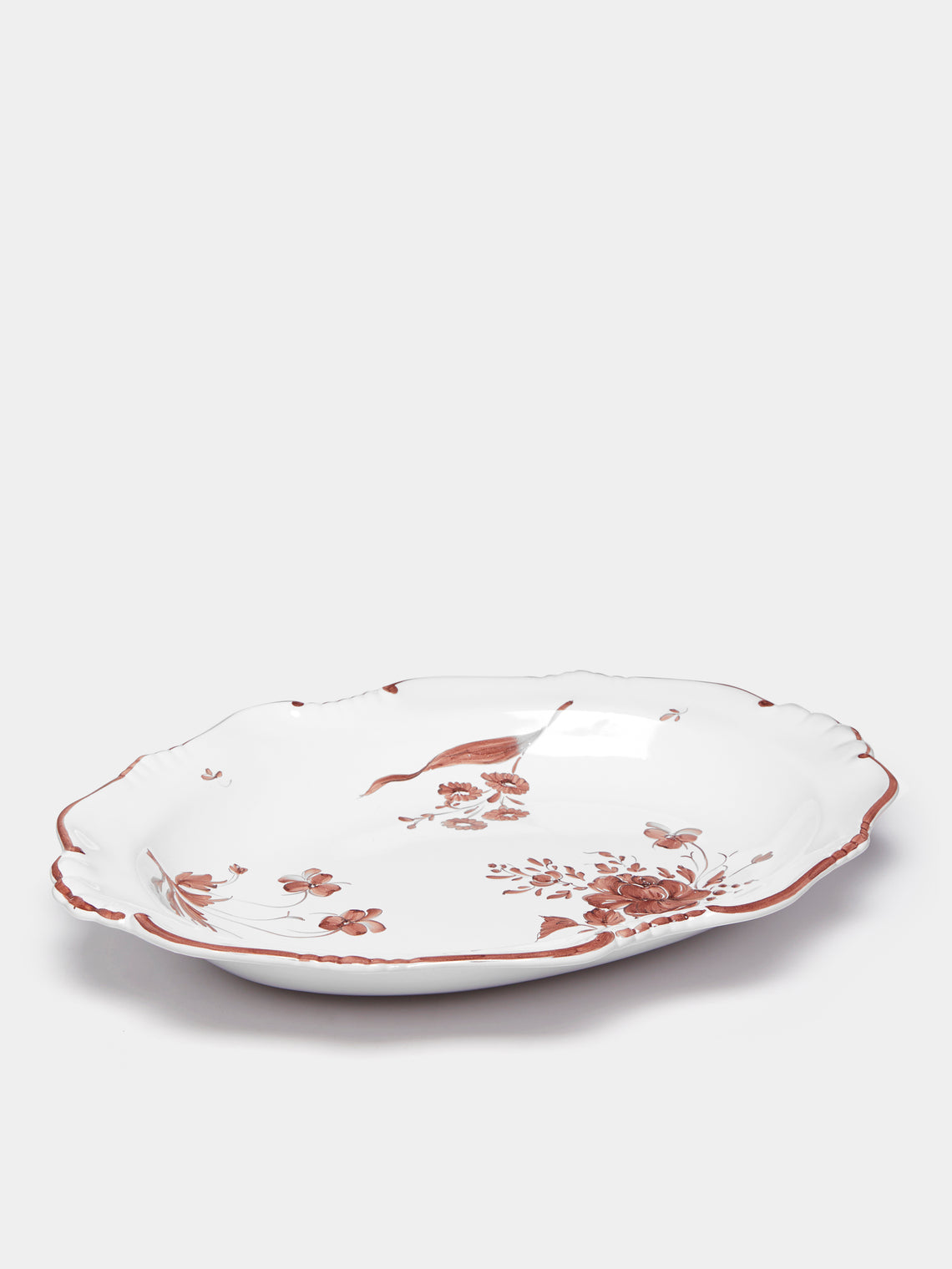 Z.d.G - Camaïeu Hand-Painted Ceramic Medium Serving Dish -  - ABASK