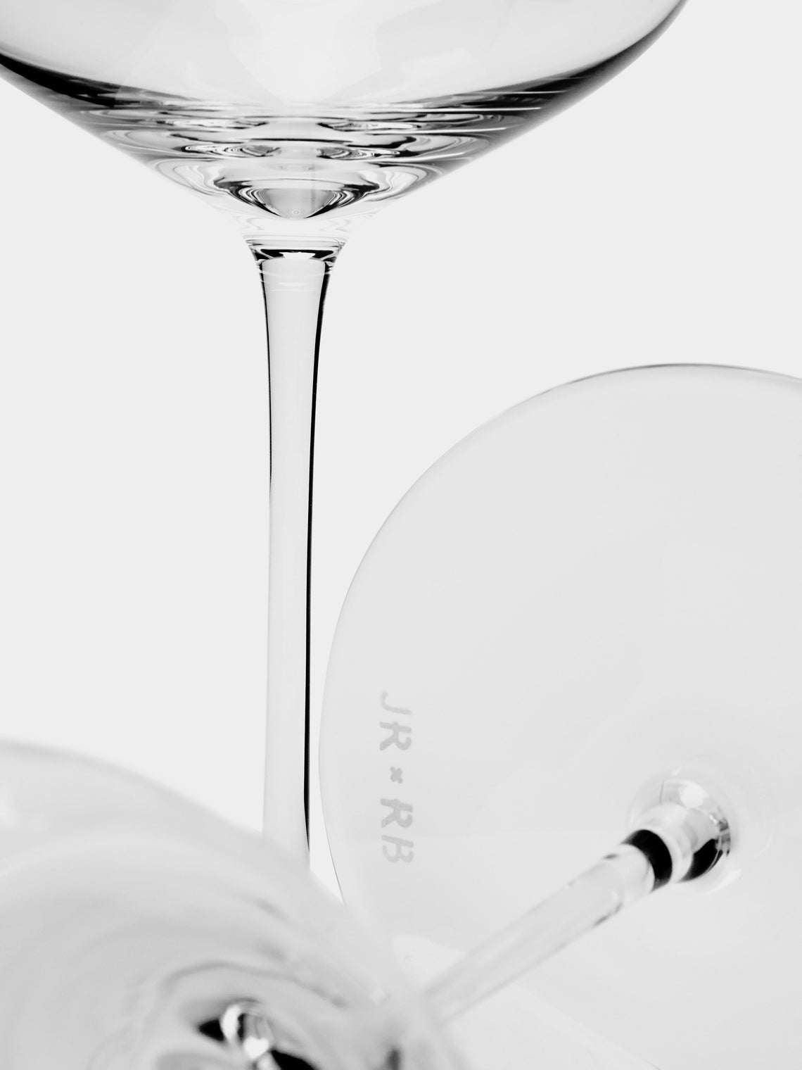 Richard Brendon - Hand-Blown Crystal Wine Glasses (Set of 6) -  - ABASK