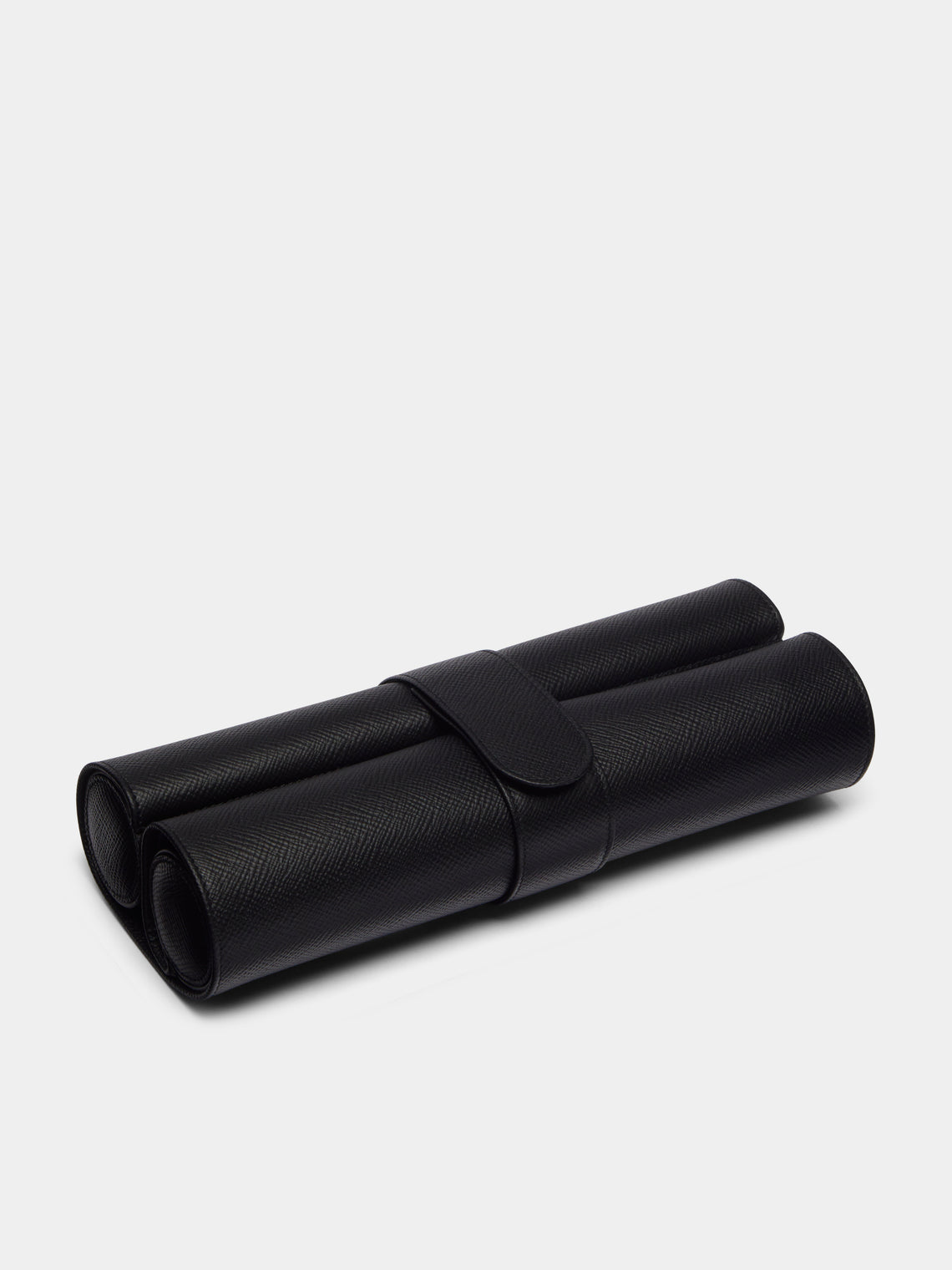 Smythson - Panama Leather Travel Chess Set - Black - ABASK