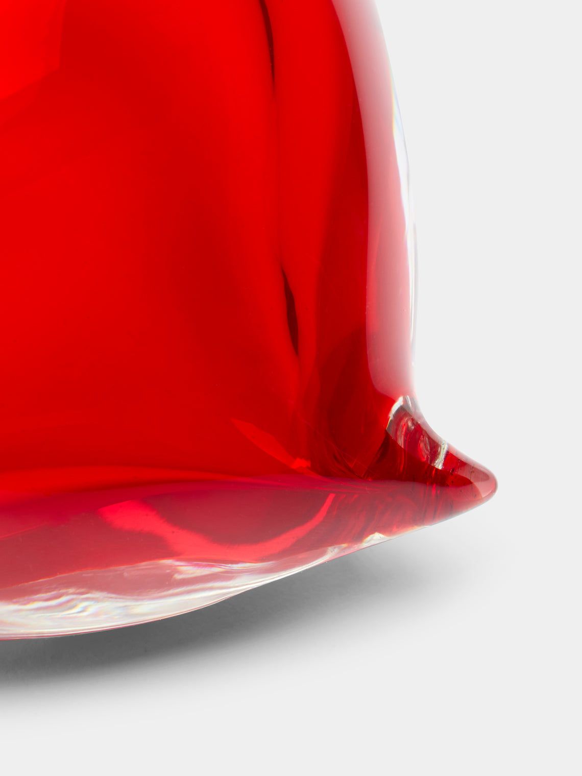 Giberto - Heart Hand-Blown Murano Glass Paperweight -  - ABASK