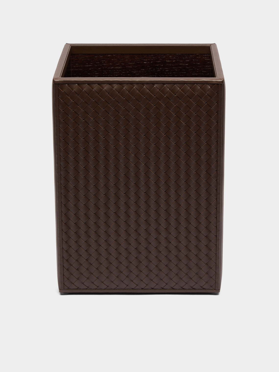 Riviere - Woven Leather Bin -  - ABASK - 