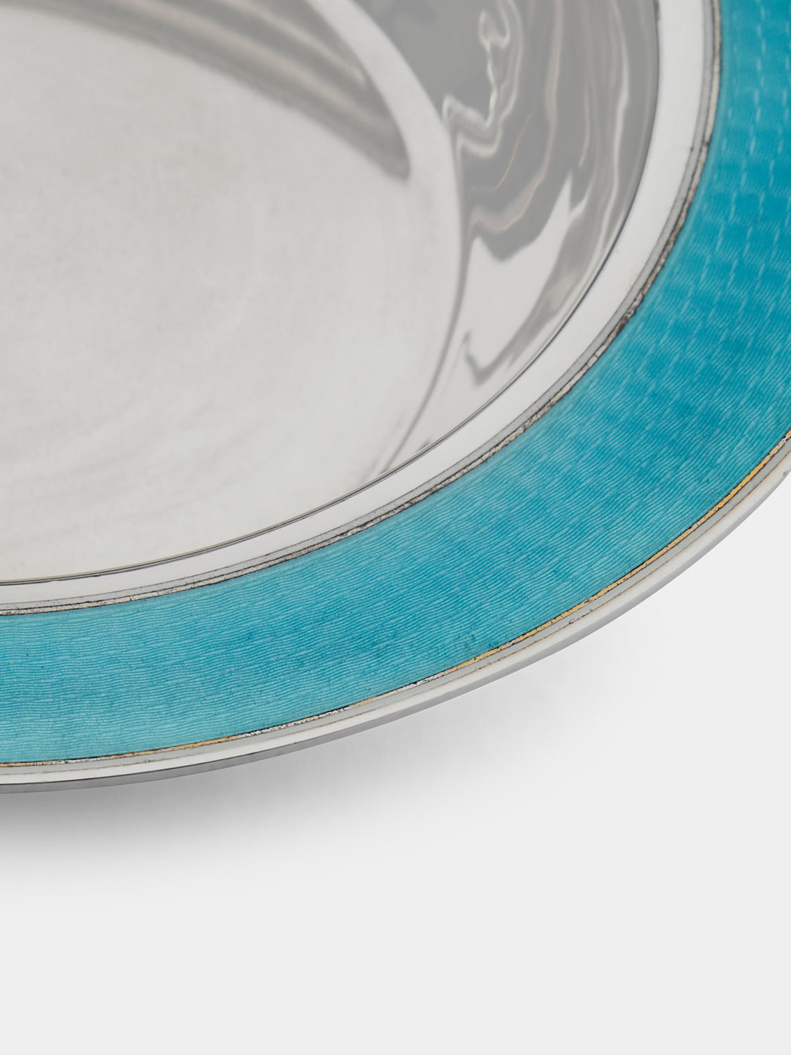 Antique and Vintage - Mid-Century Enamelled Sterling Silver Bowl -  - ABASK