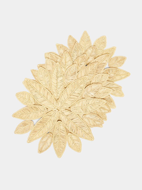 Artesanías del Atlántico - Handwoven Stromanthe Palm Placemats (Set of 4) -  - ABASK