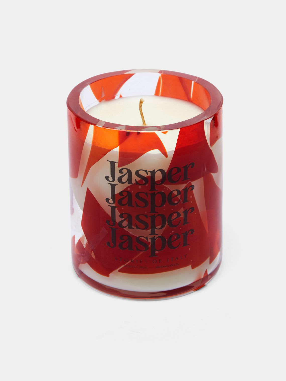 Stories of Italy - Jasper Hand-Blown Murano Glass Scented Candle -  - ABASK - 