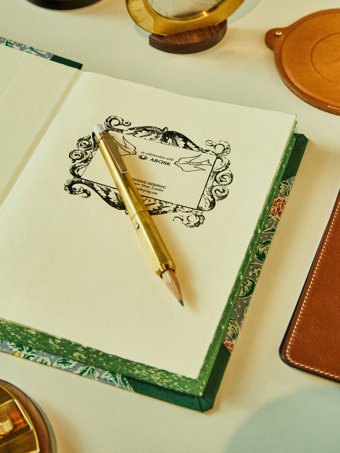 Choosing Keeping - Composition Ledger Extra Thick Notebook -  - ABASK